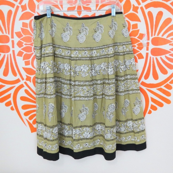 Sundance Dresses & Skirts - Sundance Green A-Line Hippy Boho Skirt 6